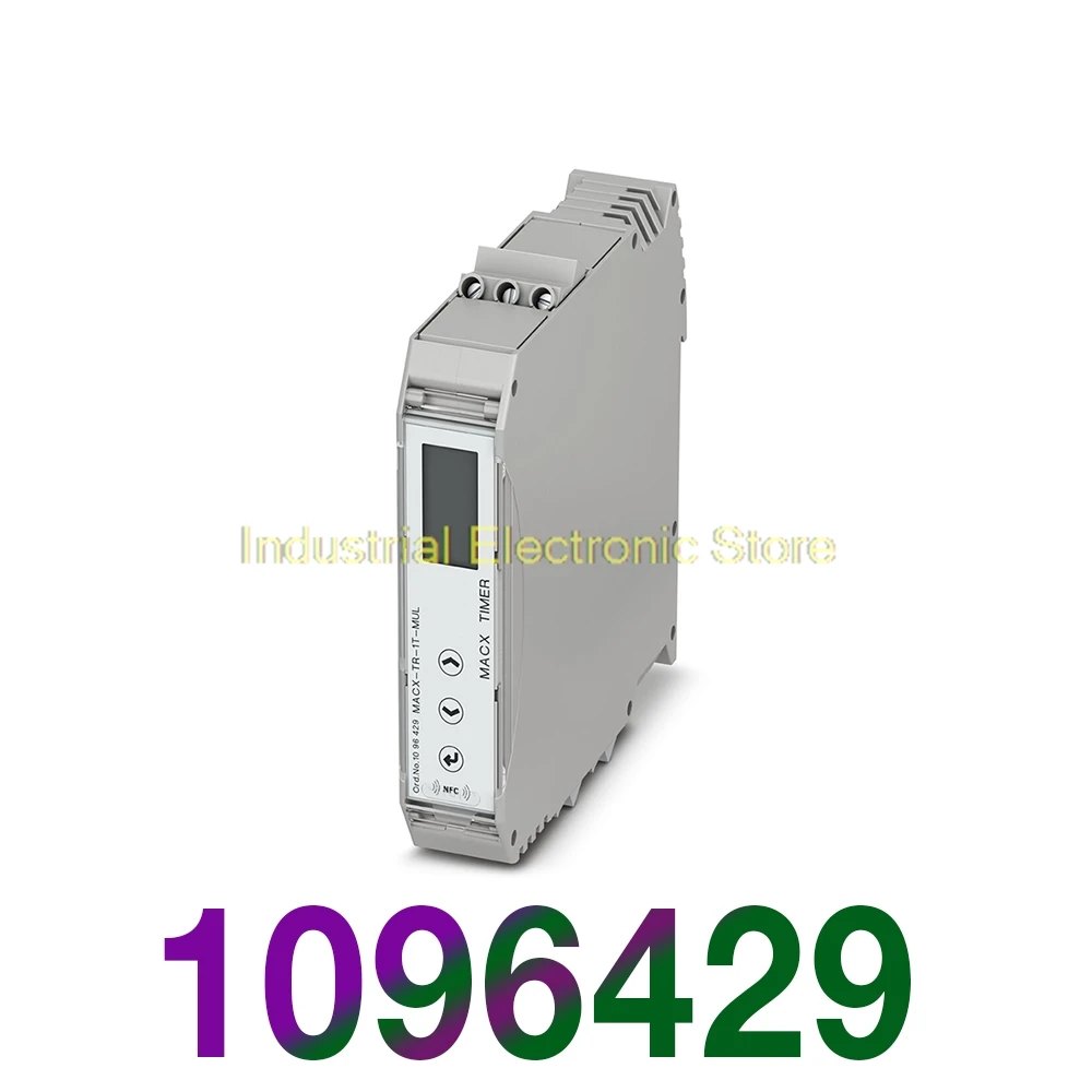 New For Phoenix 1096429 MACX-TR-1T-MUL MACX TIMER (Replace:2866161)Timer Relay With NFC