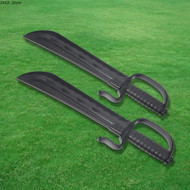 1 Pair Plastic Wing Chun Butterfly Swords Plastic Knife Double Martial Arts Knifives