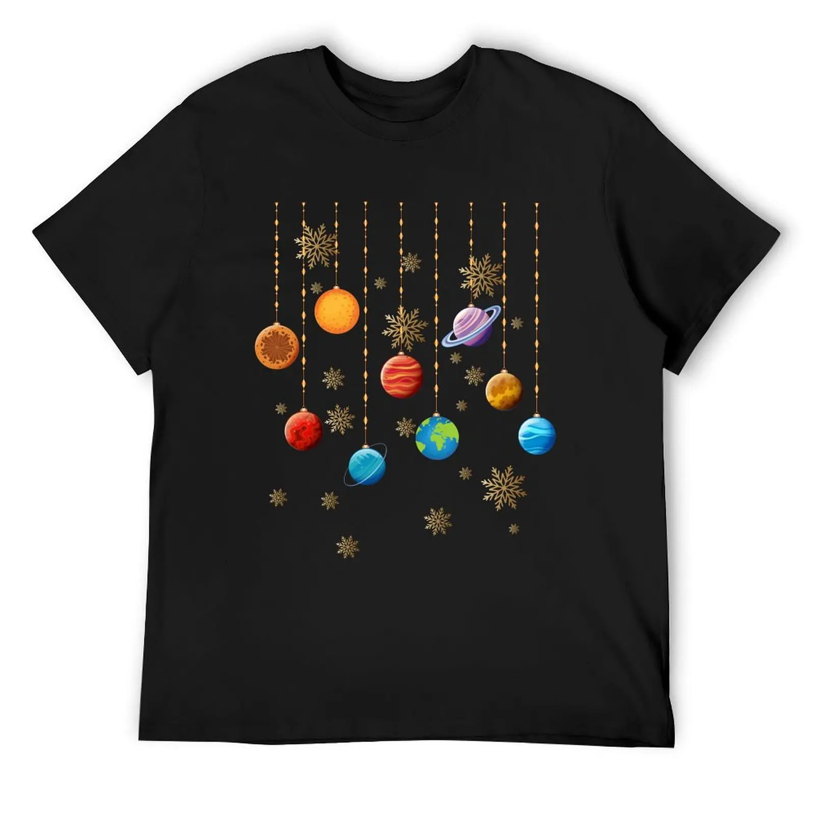 

Christmas universe - Merry christmas Space T-Shirt custom t shirt anime t shirts cute tops mens plain t shirts