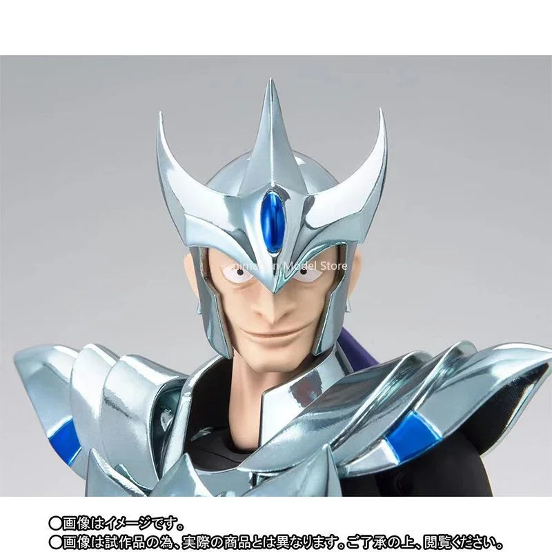 Em estoque bandai saint seiya saint pano mito ex coroa jamian armadura de metal anime coleção móvel personagem modelo brinquedo