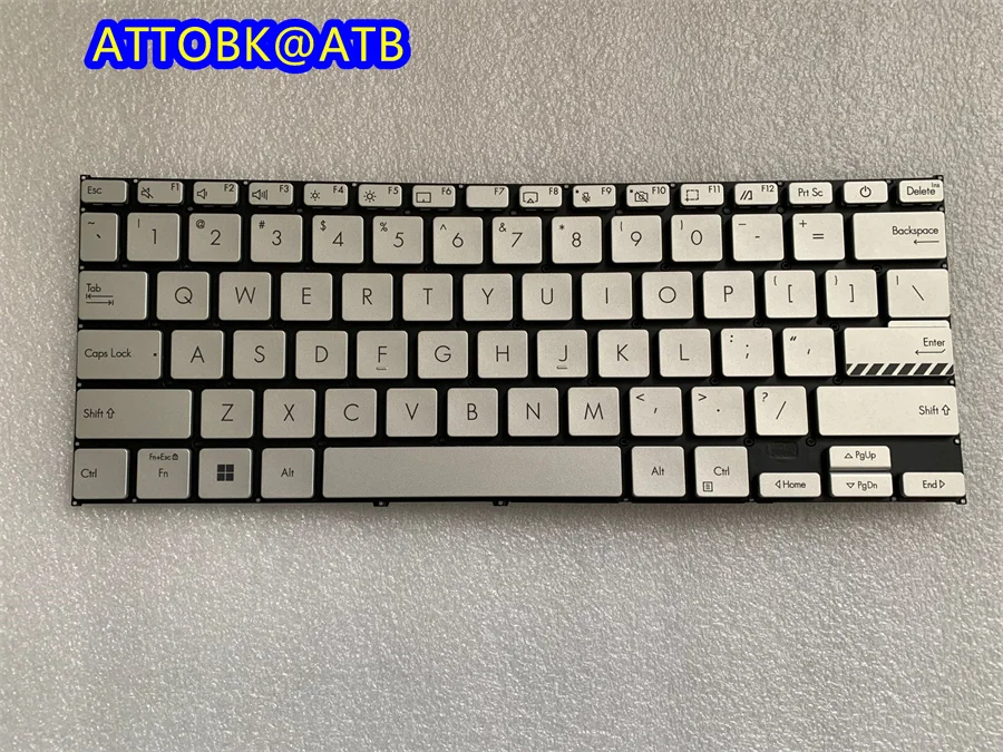 Imagem -03 - Teclado do Portátil Inglês para Asus Pro14 M3400 M3400qa M3401qc X3400p X3400 Fl8850i Backlight