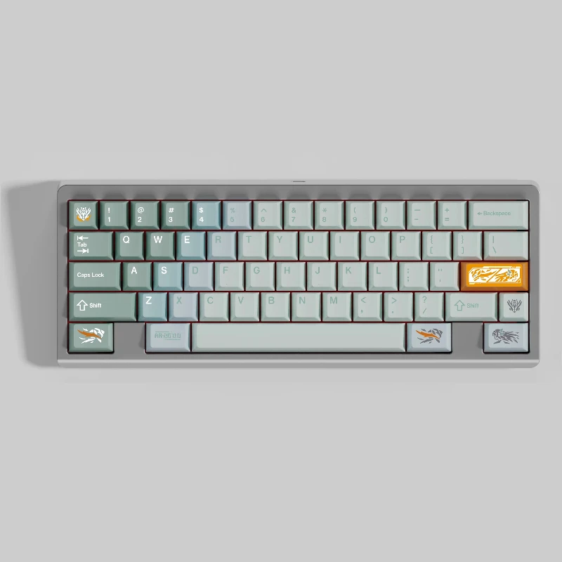 Replica Firefly Theme Keycaps Set Customized PBT Sublimation Cherry Profile Keyboard Cap for Mechanical Keyboard Accessories