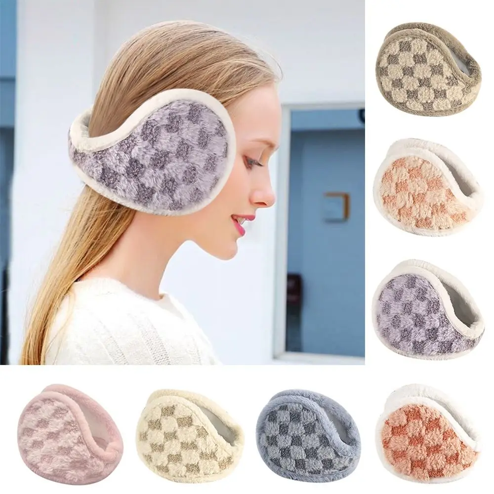 

Fashion Coldproof Autumn Winter Earmuffs Thicken Warm Women Men Ear Muffs Windproof Comfortable Ear Protection Outdoor