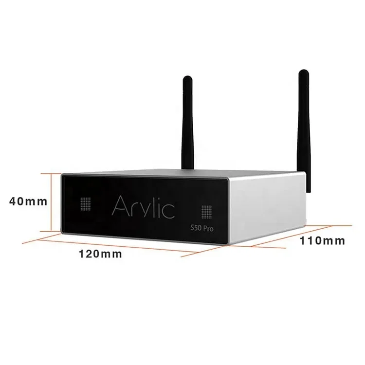 High quality home accessories wireless audio Preamplifier player module S50 pro 8 channel stereo acoustics