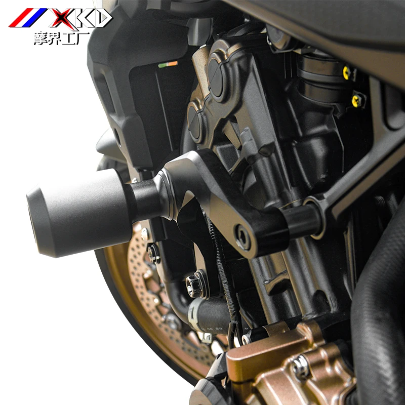 مصنع مخصص CNC الجسم قطرة الكرة الإطار المنزلق ل CB650R CBR650R 2019-2024 حالة جديدة حماية ضد التصادم