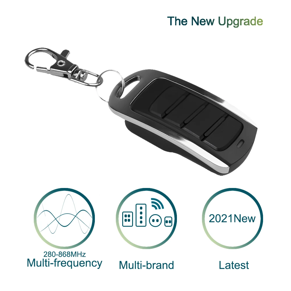 

Multi-frequency Garage Control Door Remote Controller 280-868mhz 433mhz 315 390 Universal Clone Gate Control Duplicator