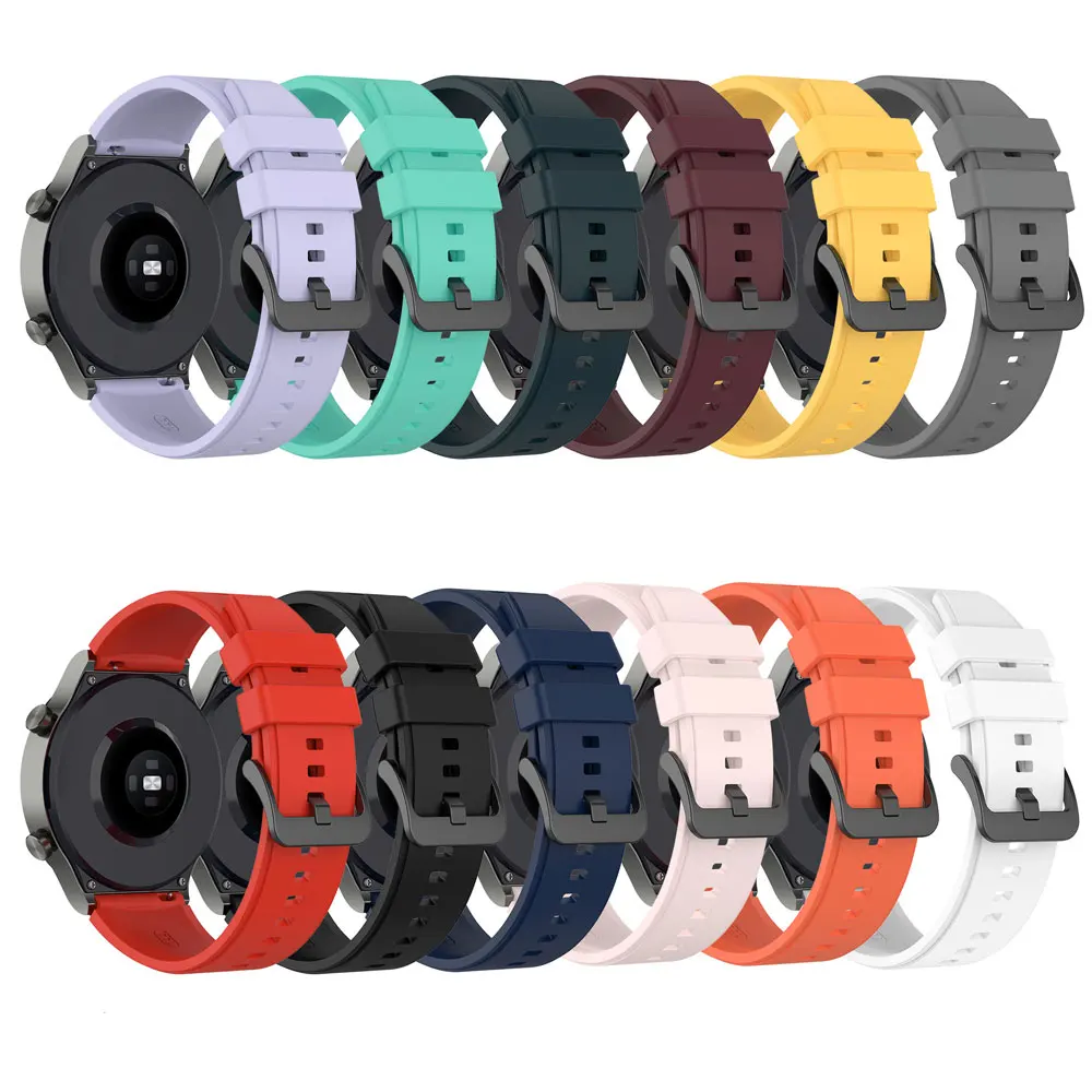 22mm Officiële Siliconen Horlogeband Voor Huawei Gt2 Pro Sport Band Polsband Voor Huawei Horloge 4 3 GT2 3 GT3Pro 46mm 43mm Gt 2 Pro