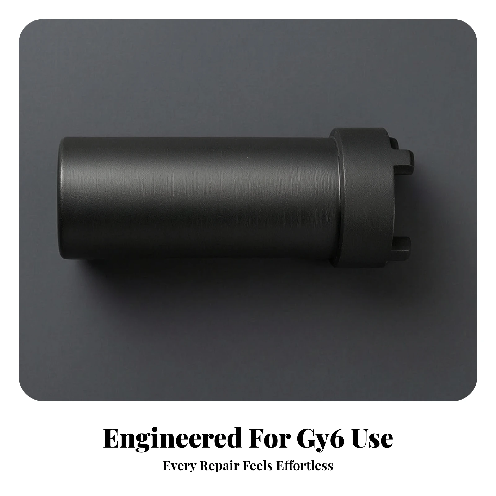 Motorcycle Clutch Tool with Four Lugs Heavy Duty Clutch Spanner Socket Lock Nut Tool Rust-Resistant Aftermarket 5