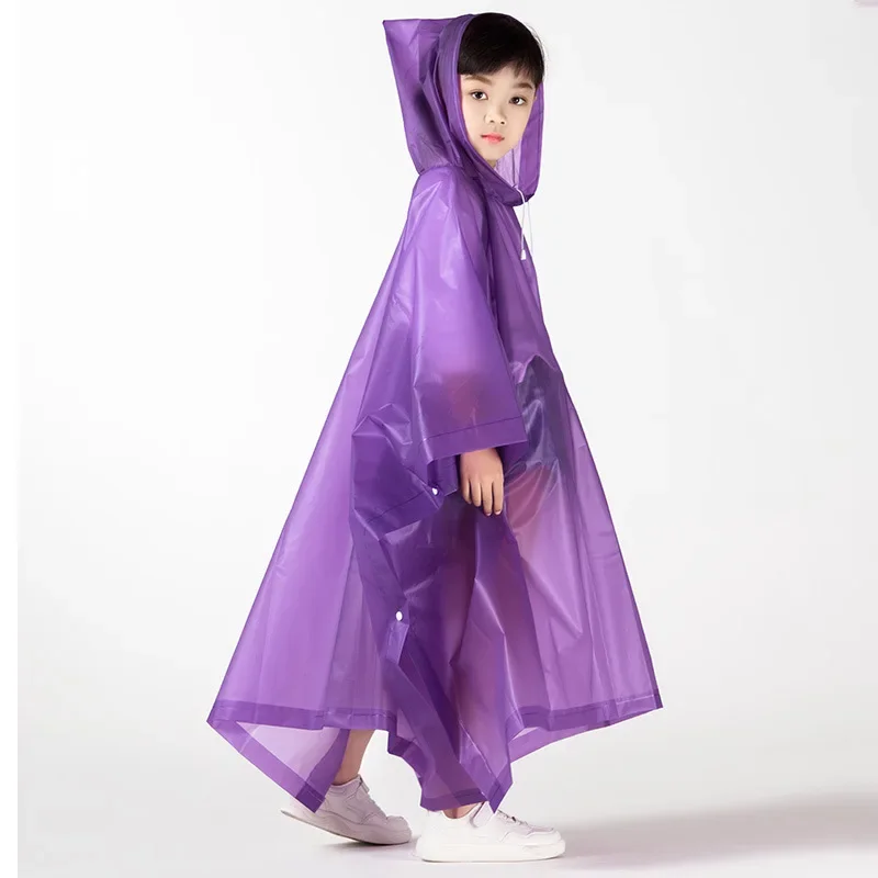 

Transparent Windproof Bicycle Motorcycle Raincoat Woman Rain Poncho Impermeable EVA Hiking Raincoats For Man