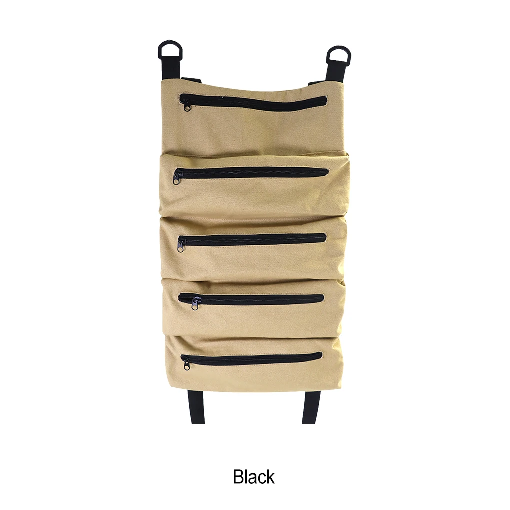 다목적 도구 롤 백 도구 및 액세서리용 다용도 정리함 다기능 도구 가방 녹색