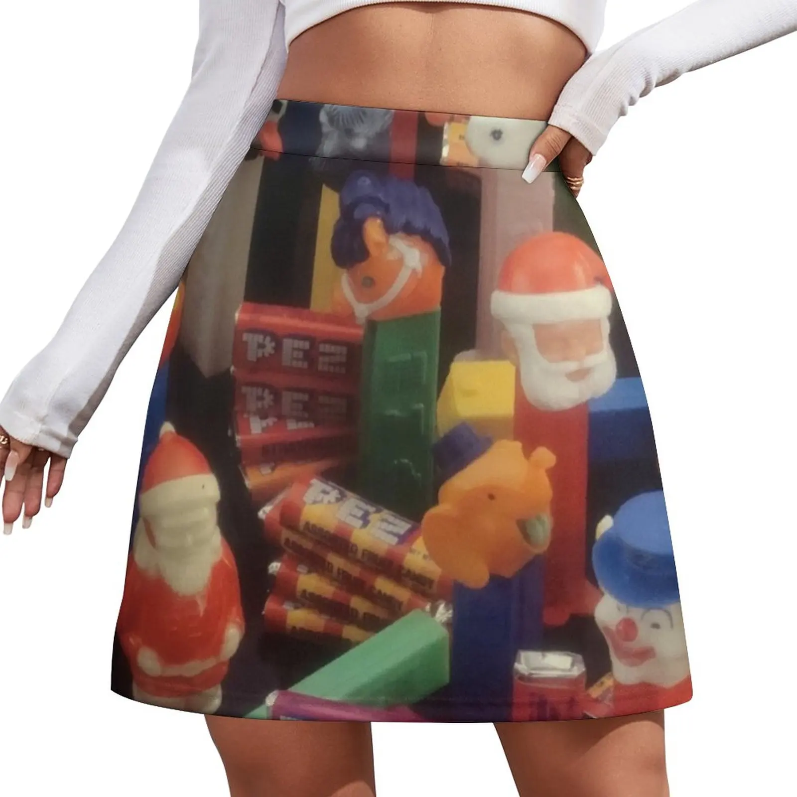 

Pez candy Mini Skirt clothing women summer 2023 School skirt kawaii skirt women's summer clothing 2023