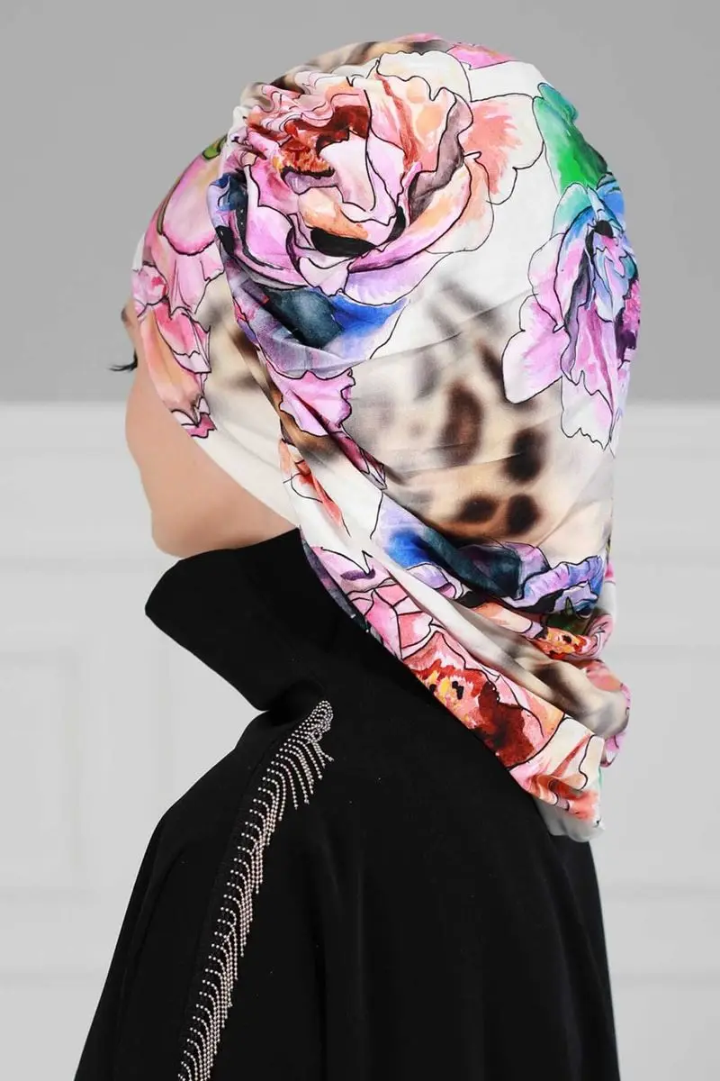 Drapierte Penye Knochen natur muster