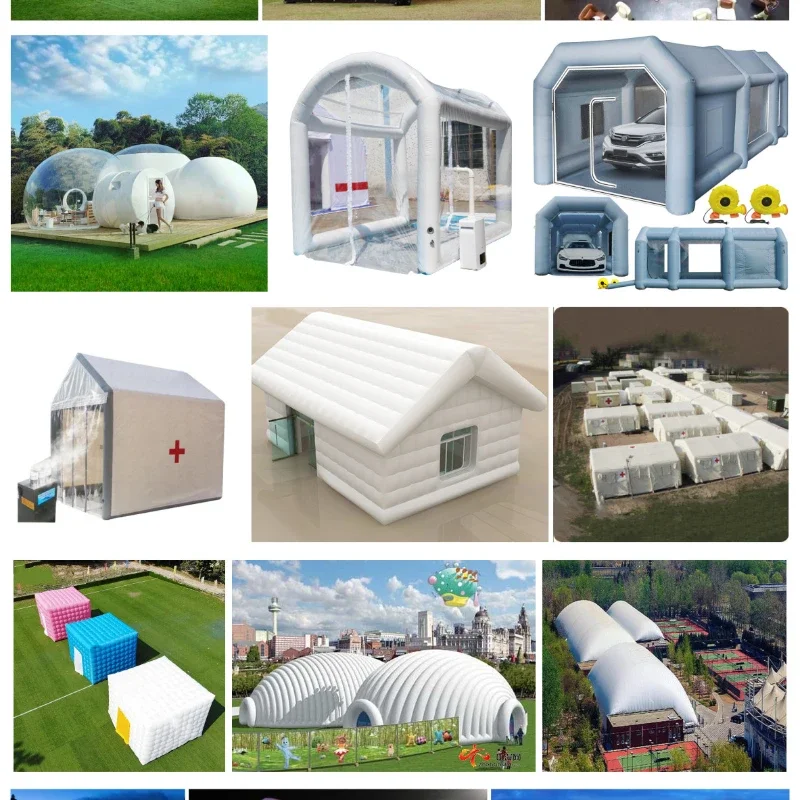 

Outdoor party house club inflatable-nightclub rental wedding tent party tent event tents with LED lights inflatable nightclub