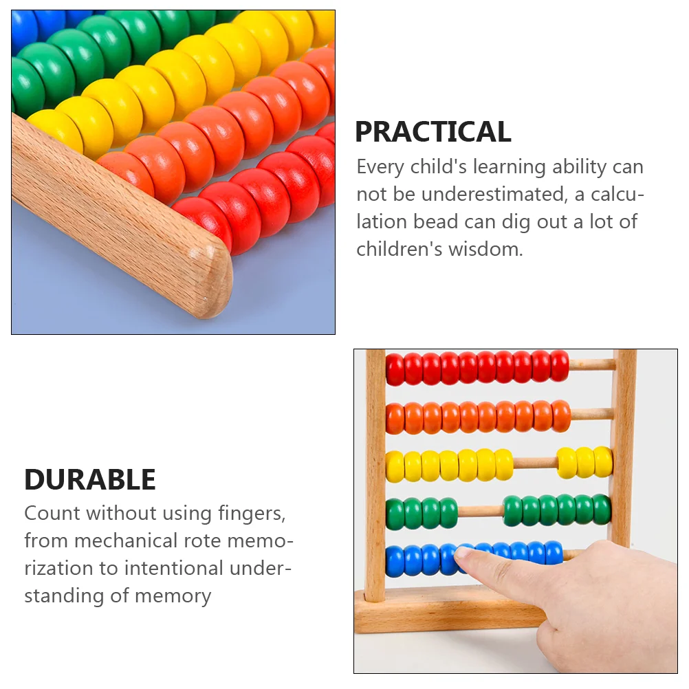 Stojak na liczydło matematyka narzędzie do pochylania zabawka dla dzieci liczenie drewnianych koralików arytmetyczne zabawki edukacyjne