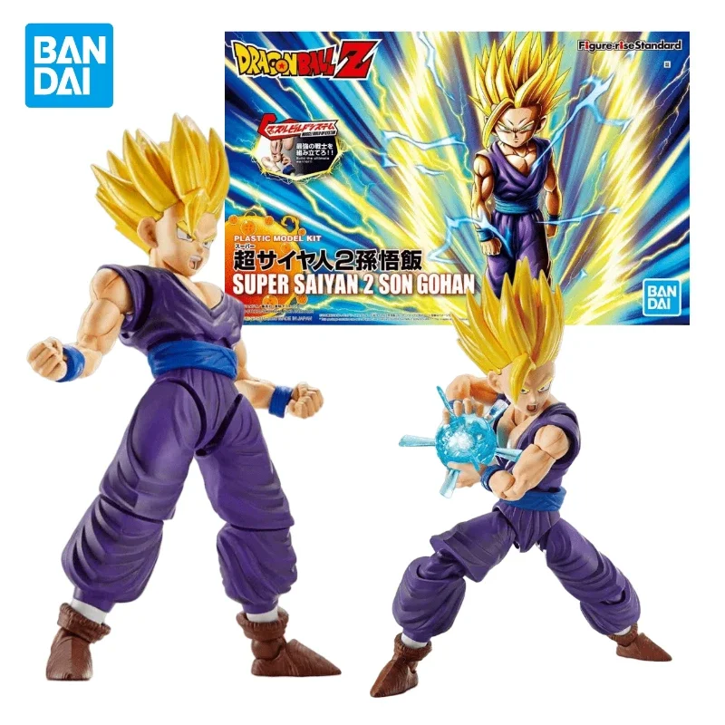 Bandai Figure-rise Standard Dragon Ball Super Saiyan 2 Gohan Assemblaggio Anime Action Figure Modello Giocattoli Collezione Regali In Magazzino