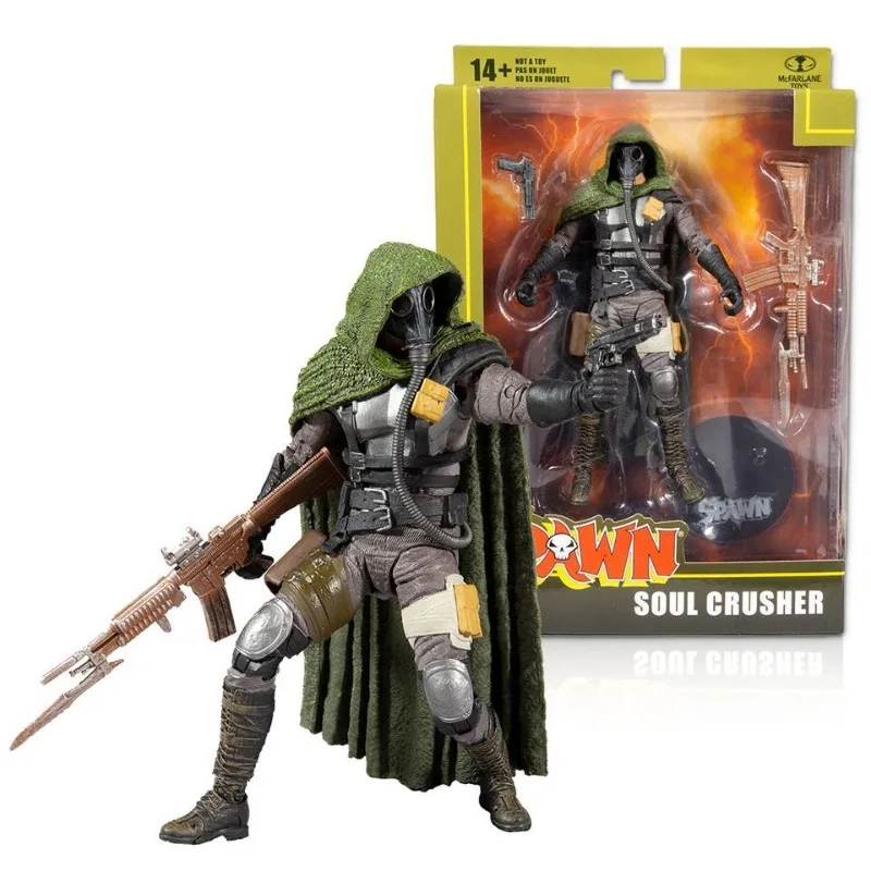 18cm Hot Movies Spawn Soul Crusher/Gunslinger/Dark Redeemer Spawn Bundle Action Figures Kids Birthday Toys Gifts