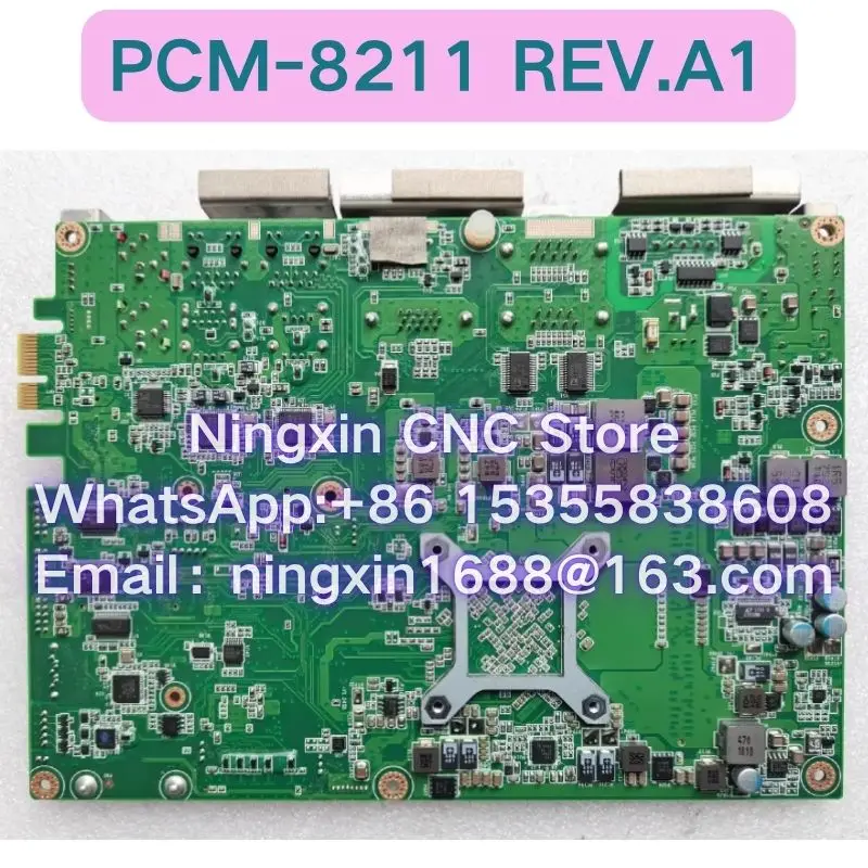 Second-hand PCM-8211 REV.A1 Industrial control screen integrated computer motherboard Functional test OK Fast delivery