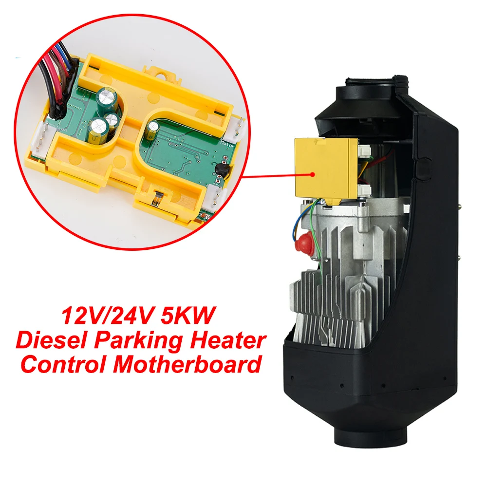 5KW Air Diesel Heater LCD Monitor Switch Control Controller Board Motherboard Mainboard Remote For Car Truck Camper