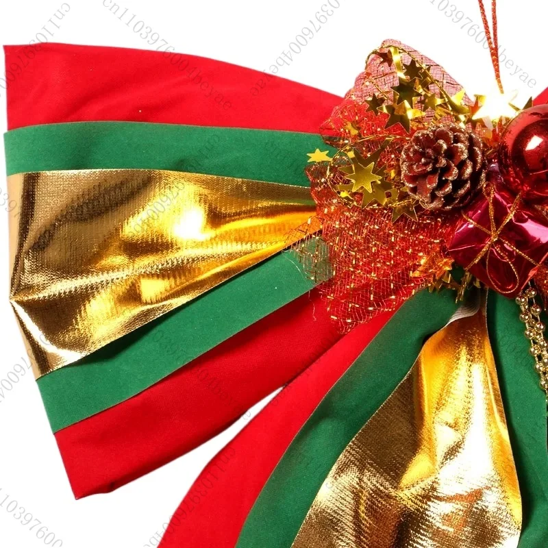 Christmas bow, Christmas tree wreath pendant large medium large extra large bell pendant pendant