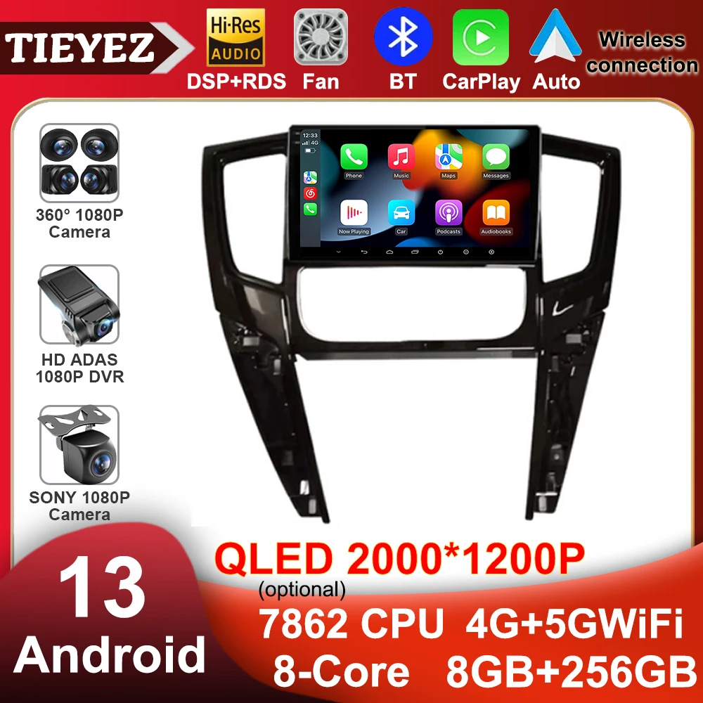 

Android 13 8 Core For Mitsubishi L200 5 2018 - 2021 RHD Wireless Carplay QlED Navigation GPS Monitor Car Radio Multimedia Video