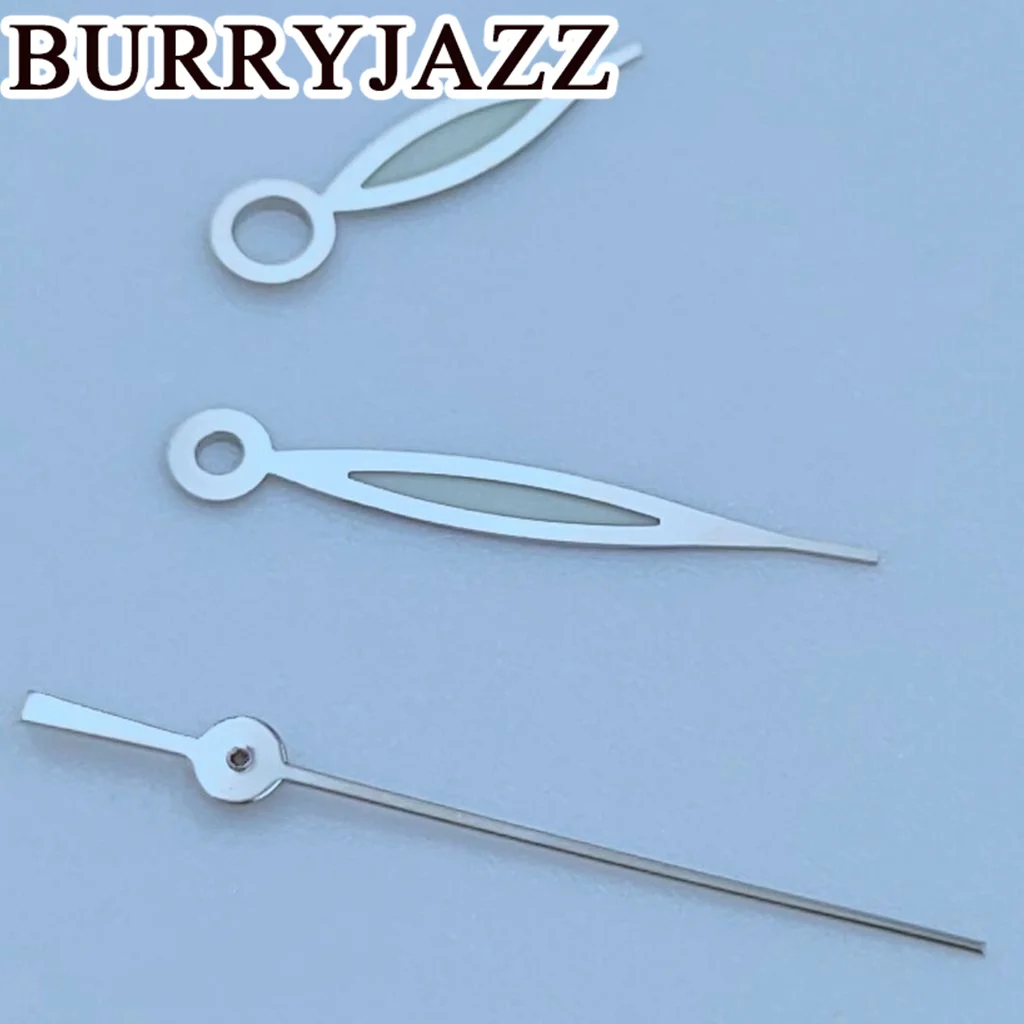 BURRYJAZZ NH35 NH36 NH38 7S26 7S36 4R35 4R36 Watch Hands Silver Gold Rose Gold Hands Green Luminous