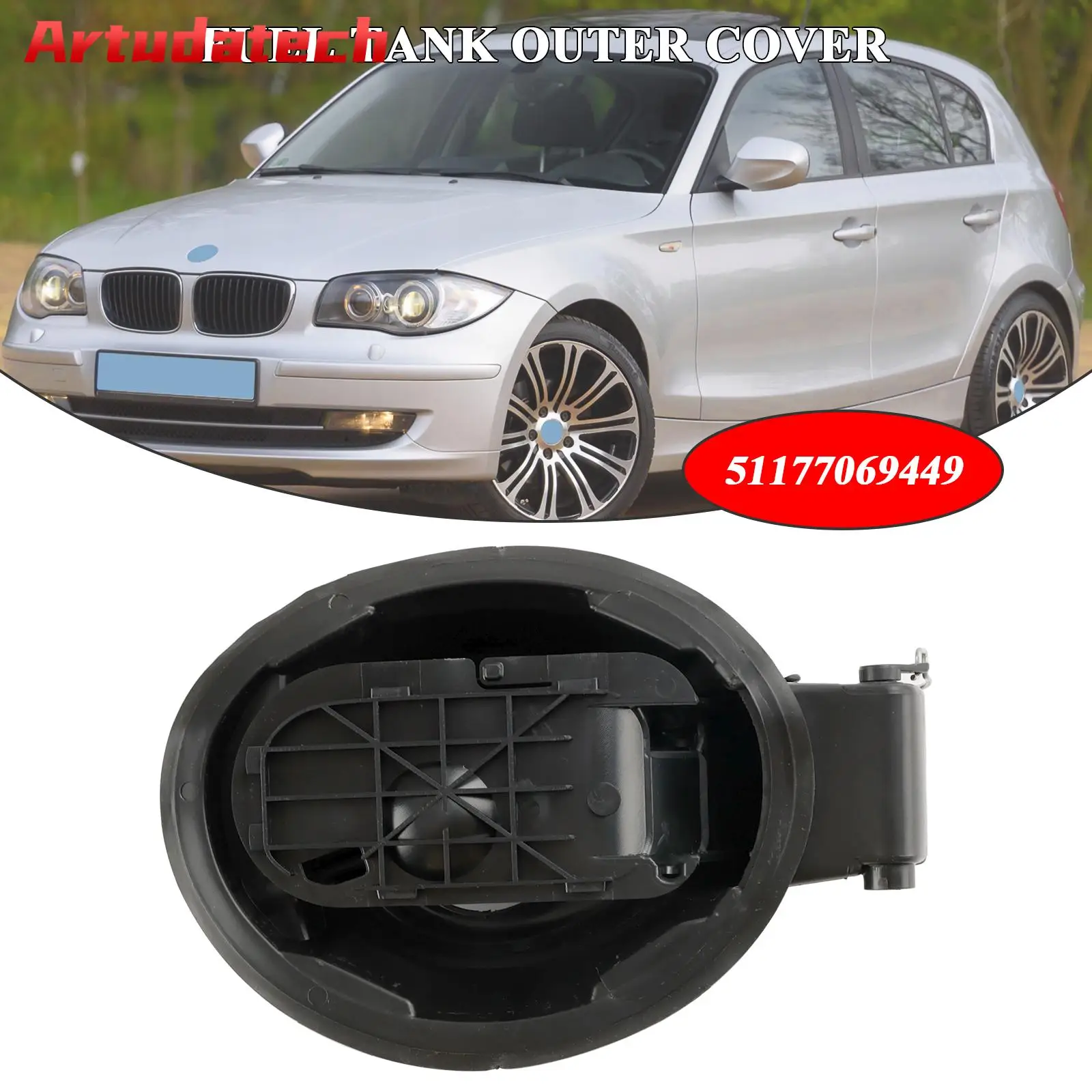 

Artudatech наполнитель крышка петли бака клапана 51177069449 для BMW 1 серии E81 E87