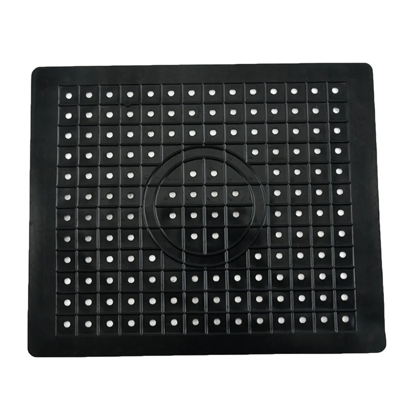Quick Drain Kitchen Table Anti Slip Soft Rubber Sink Mat Drying Dishes Heat Insulation Protector Multifunctional Bathroom Home