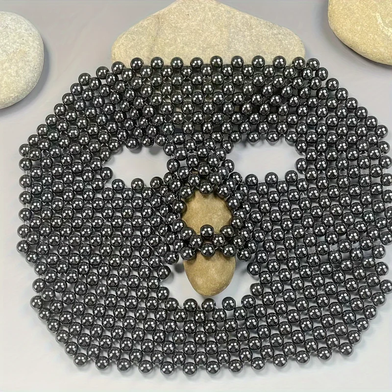 

Natural Terahertz Bead Mask, Simple and Fashionable for Men and Women