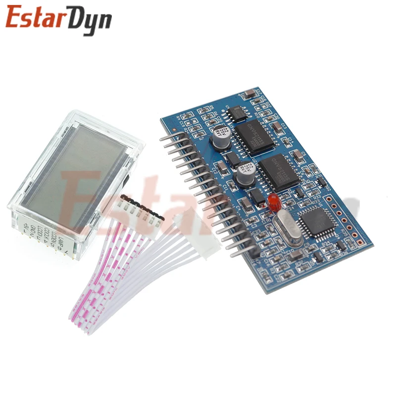 5V DC-AC Pure Sine Wave Inverter SPWM Driver Board EGS002 12Mhz Crystal Oscillator EG8010 + IR2113 Driving Module LCD