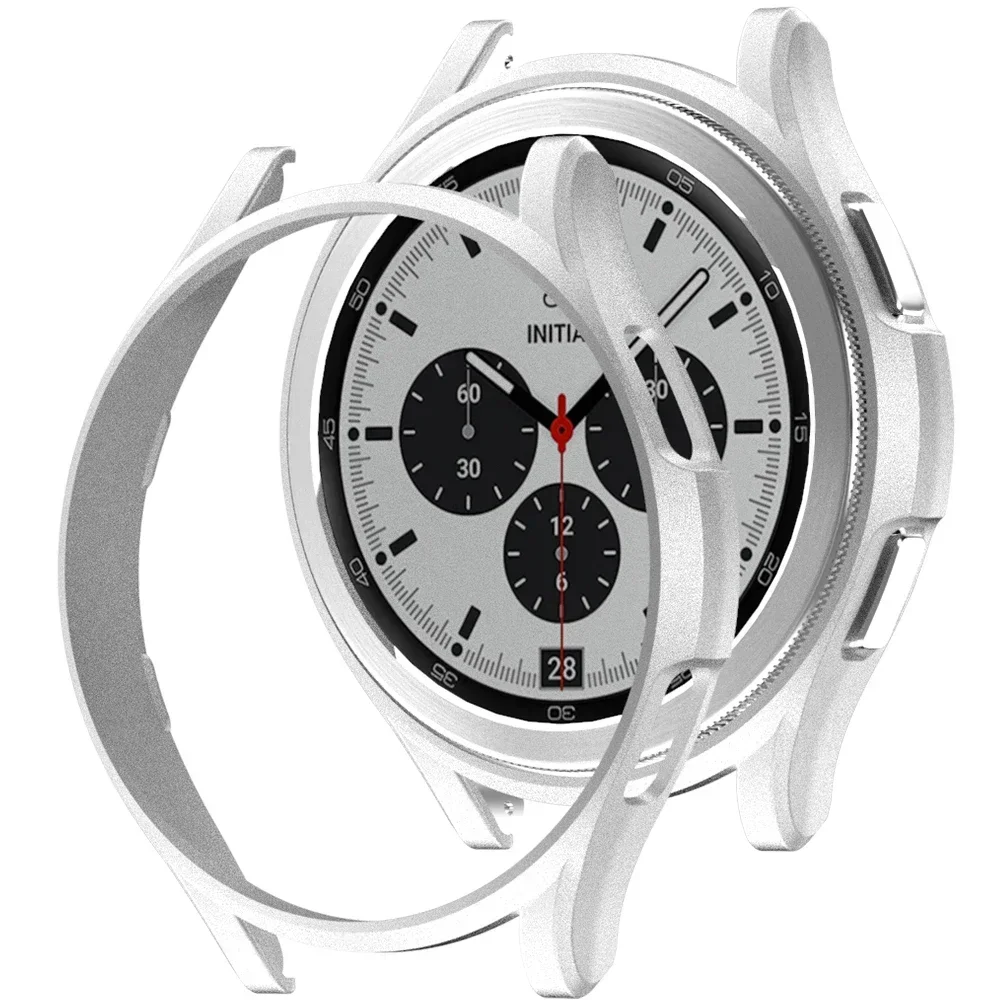 Obudowa na zegarek Samsung Galaxy Watch 4 Classic 42mm 46mm, etui PC, pełna ochrona, bumper, osłona na zegarek 6 Classic 43 47mm