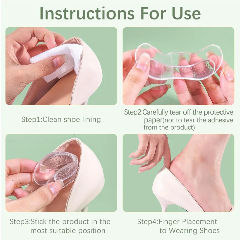 For Anti-abrasion Shoes Pad Heel Sticker Protector Adjustable Shoe Size