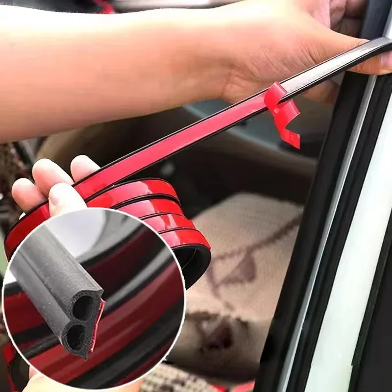 ซีลกันเสียงกันฝุ่นสำหรับประตูรถยนต์ ซีลประตูรถยนต์อเนกประสงค์ ป้องกันเสียงรบกวน ซีลยาง EPDM สำหรับรถบรรทุกและรถยนต์ กันน้ำ