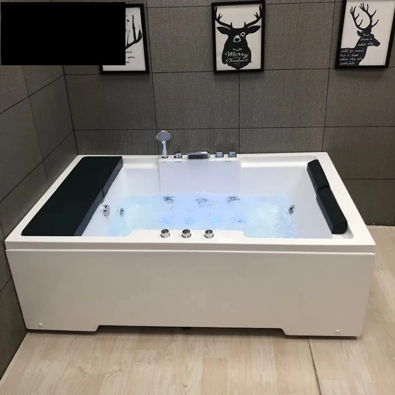 

Freestanding Bathtub, Acrylic Constant Temp, Massage Tub, Double Surf Jet, Spa Tub, Light Luxury Custom Hotel Sanitary Ware