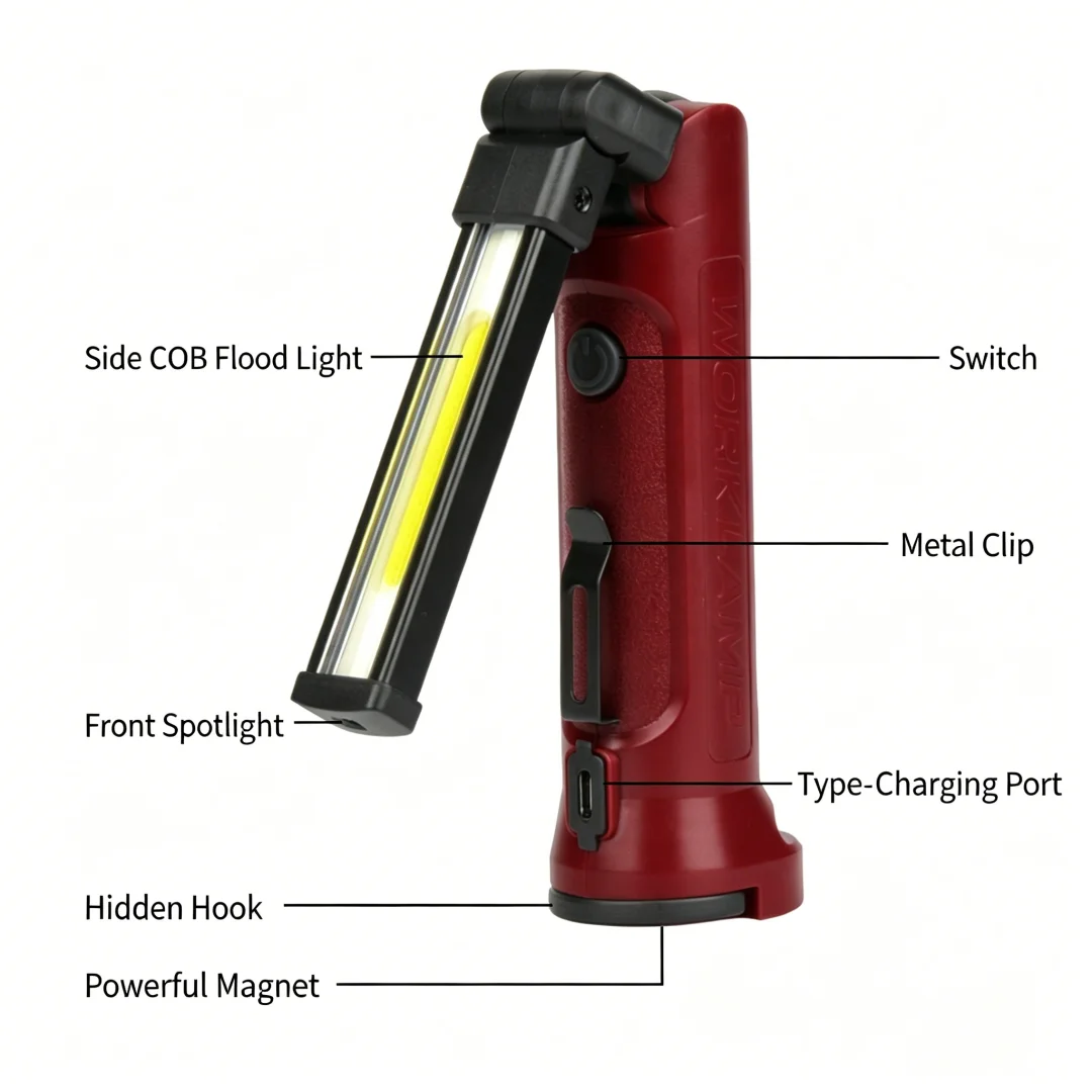 COB LED Work Light Dual-axis 1 - Car Led Light recension och pris