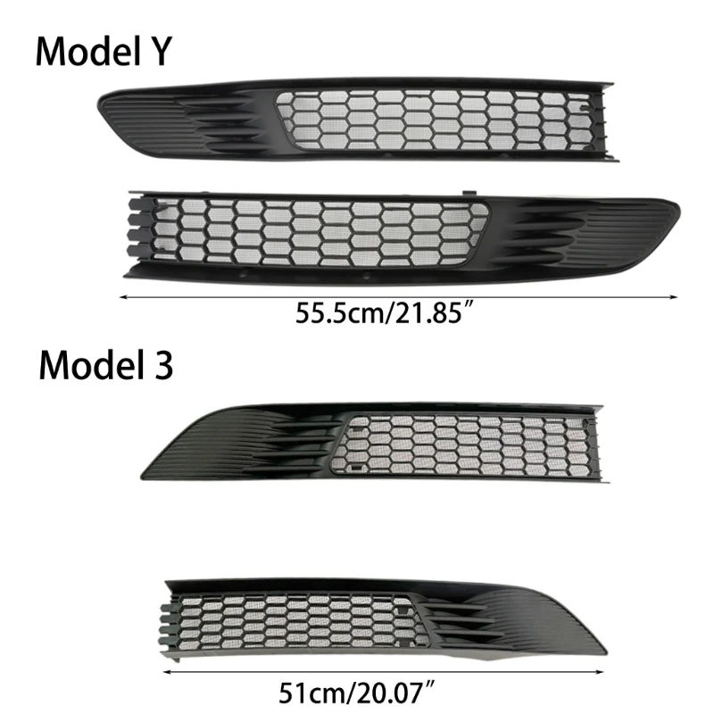 Suitable For Y 2017-2022 Front Bumper-Hood Vent Grille Net Radiator Protective Mesh Grill Panel Accessories