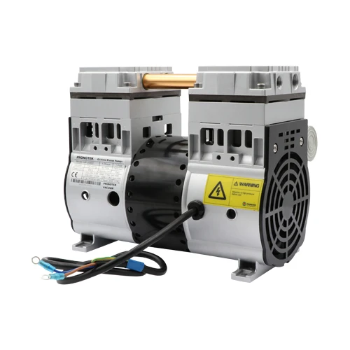 Air Compressor CE Certificate 550W Silent Oil-free Air Laboratory Suction Vacuum Pump With Filter