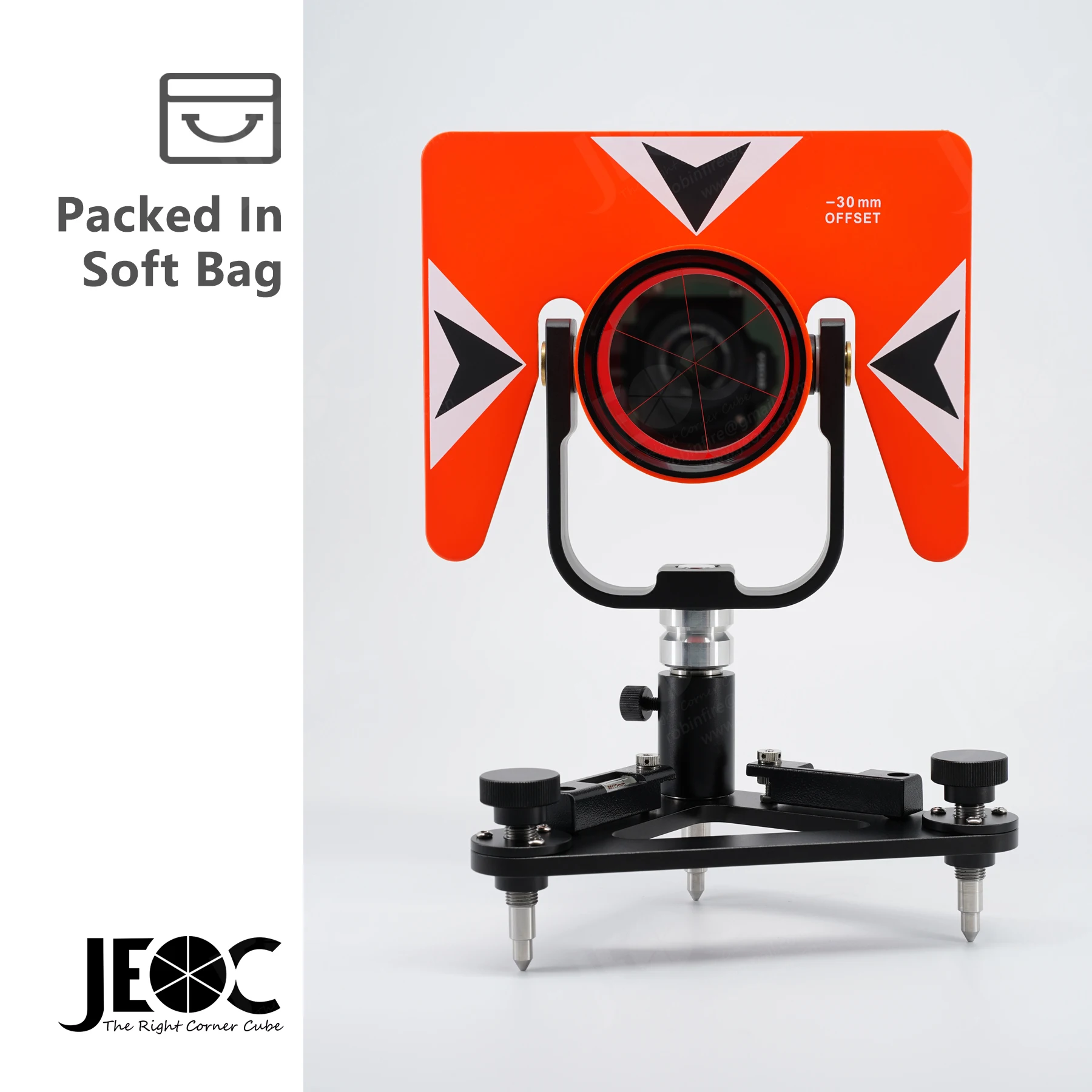 

JEOC Prism & Accurate Tribrach Set, Surveying Reflector for Pentax Total Station System, Land Surveying Equipment Accessories