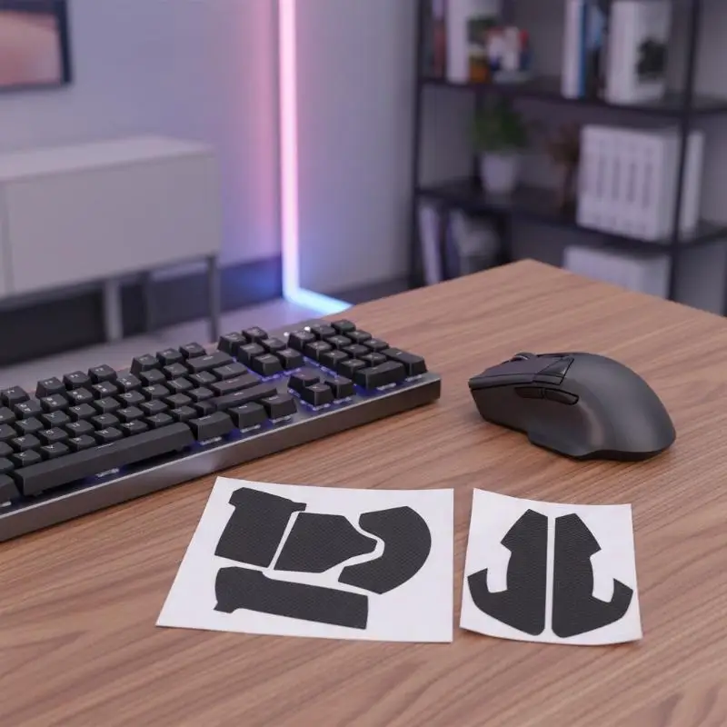 Razer Viper Ultimate Anti-Slip Side Grip & Back Sticker Set – Precision Fit, High-Friction Material for Enhanced Grip&Decoration