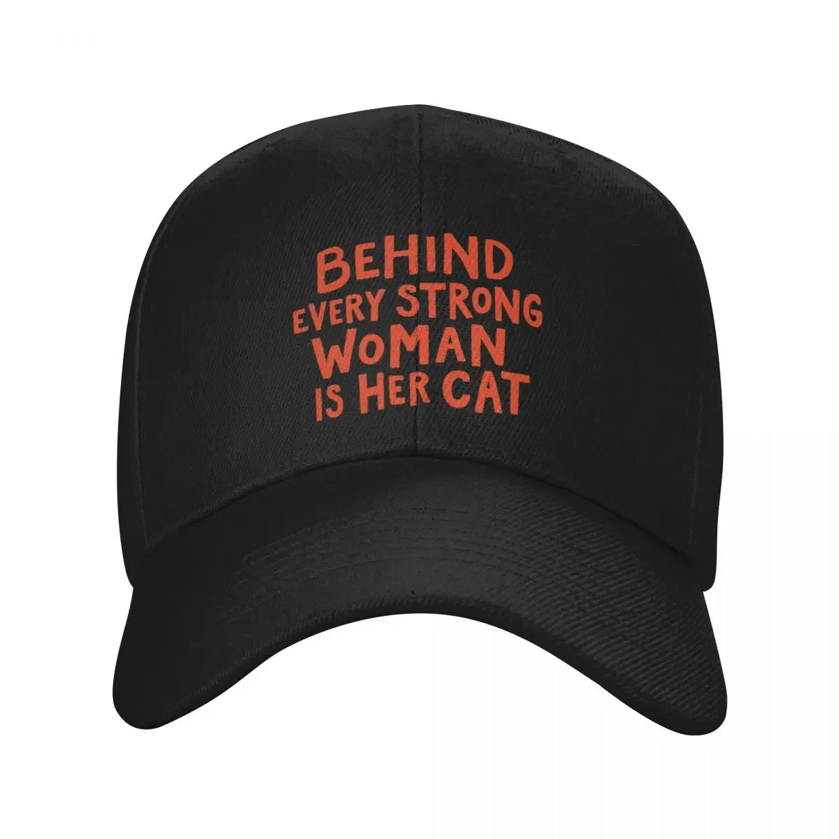 Behind Every Strong Woman Baseball Cap Trucker Hat Hat Baseball Cap hard hat Men Golf Wear Women's