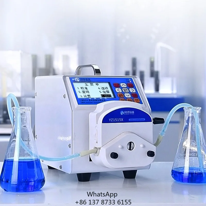 LM60A Peristaltikpumpe 3/6 Rollenoptionen für Probenahmeinstrumente in Wasserqualität