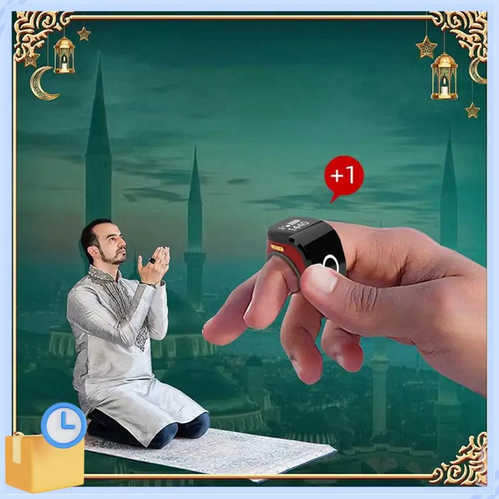 Popular Digital Counter Portable Points Rechargeable Ring Ring Idea Tally Counter Smart Touch Finger Counter