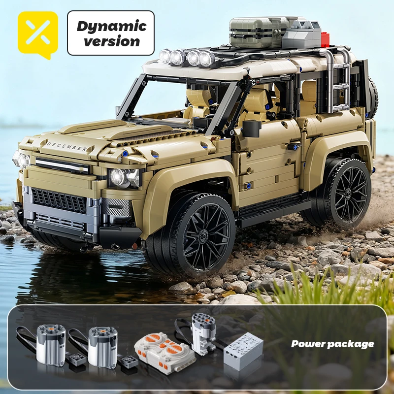 

Remote Control Off-Road SUV Building Blocks Toys Car 1:8 Scale Technical Vehicle Truck Model Bricks Toys Gift for Adults & Kids