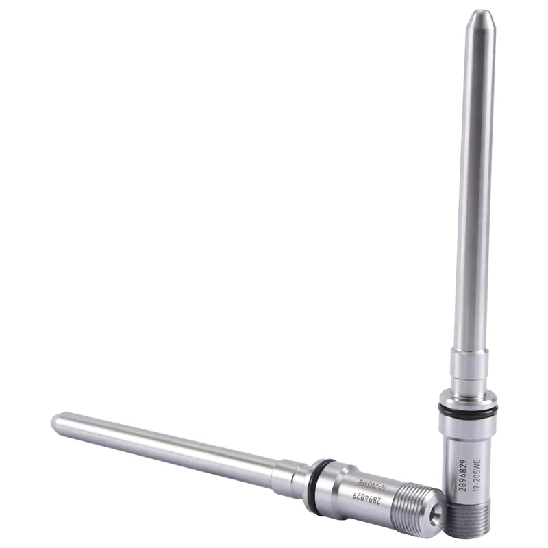 AEF2-6Pcs conectores do injetor de abastecimento de combustível tubo guia do injetor 2894829 para motor diesel cummins isx15