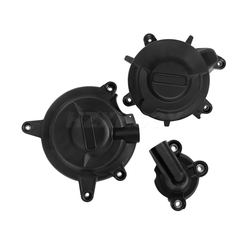 

For Kawasaki Ninja 400 / Z400 2018-2023 Motorcycle Clutch Alternator Water Pump Cover Black