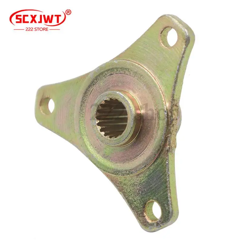 หน้าแปลน 3 รู 17T เหมาะสำหรับยางรถโกคาร์ท 50 ซีซี 110 ซีซี 125 ซีซี รถบักกี้ โกคาร์ท ATV UTV รถจักรยานยนต์สี่ล้อ อุปกรณ์เสริม