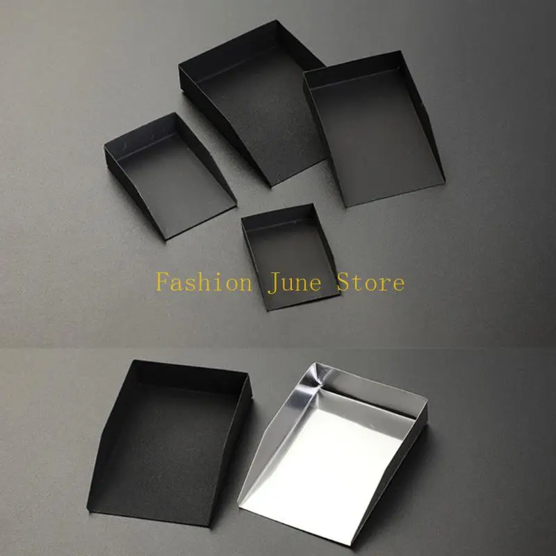N5KA Miniature Bead and Diamonds Sorting Tools Jewelry Making Supplies Stainless Steel Scoops for Beadwork and Sorting