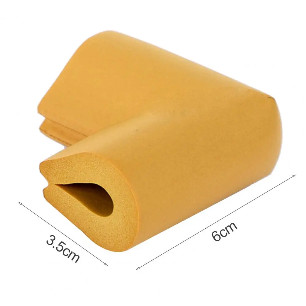 Angolo di protezione per bambini a forma di U NBR tavolo in gomma copertura angolare di sicurezza per scrivania protezioni per bordi di sicurezza per bambini copertura protettiva per mobili