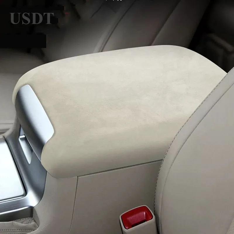 For Toyota Land Cruiser 200 LC200 300 LC300 2022 2023 - 2010 Leather Car Center Console Armrest Box Cover Mat Protection