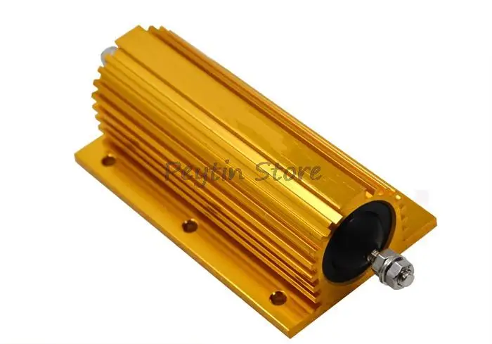 1Pc RXG24 300W 0.01R 0.02R 0.03R 0.05R Gold Aluminum Shell Resistance