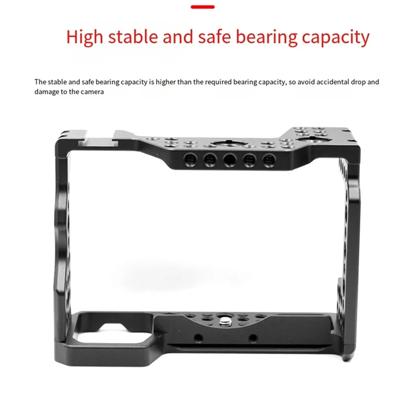 A19E-Aluminum Alloy Camera Cage Rig For Sony A7M3/A7R3/A7RIII Cage Protective Case